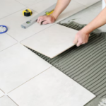 Marble floor polishing and lippage removal in Dubai villa
