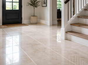 Porcelain floor tile restoration and regrouting in Dubai